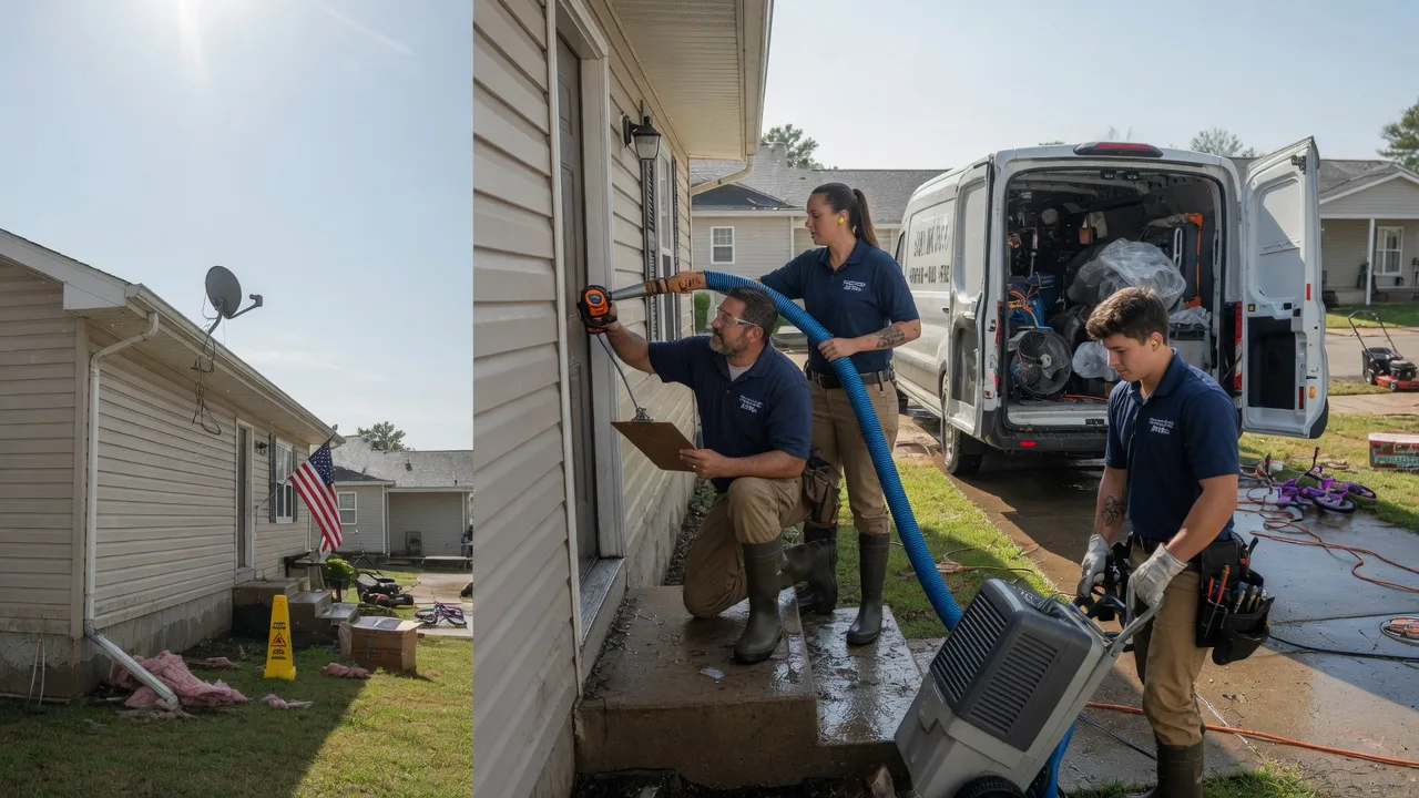 Ceiling Water Damage Restoration in Duke, OK near me